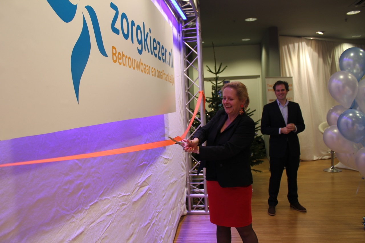 Opening ZorgKiezer winkel in Amsterdam